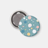 Hübscher Sky Magnet (Vorderseite/Rückseite)