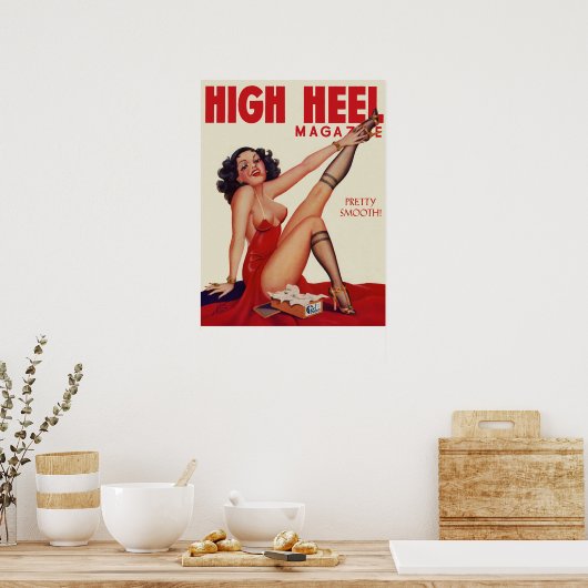 Hübscher Smooth Poster (Küche)