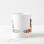 Hübscher Snowboarder Spaß Snowboarden Wintersport Kaffeetasse (Mittel)