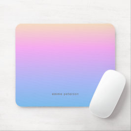 Hübscher Sommer Sonnenuntergang Blick Gradient Mousepad