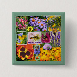 Hübscher Sommerkollektiv mit benutzerdefiniertem T Button