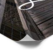 Hübscher Sonnenuntergang Sie lieben Inspiration Po Poster (Ecke)