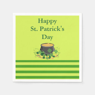 Hübscher St. Patrick's Day Serviette