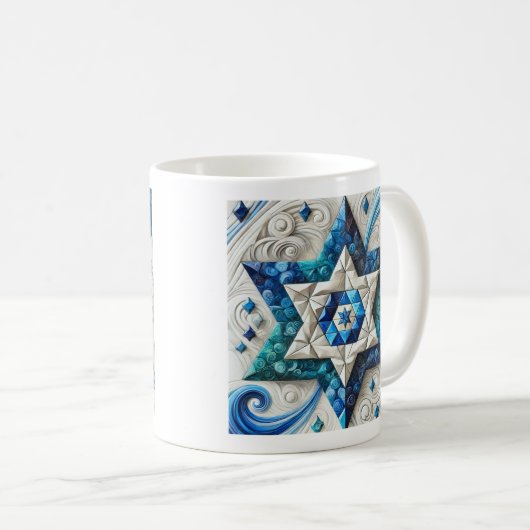 Hübscher Star der David-Tasse Kaffeetasse (VorderseiteRechts)