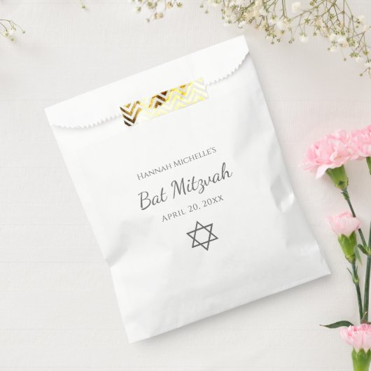 Hübscher Star von David Simple Bat Mitzvah Geschenktütchen (Versiegelt)
