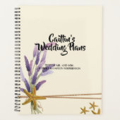 hübscher Sternenfisch Hochzeitsplaner Planer (Vorderseite)