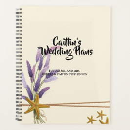 hübscher Sternenfisch Hochzeitsplaner Planer