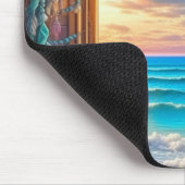 Hübscher Strandtraamcatcher auf Windows Mousepad (Ecke)