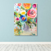 Hübscher Strauß Leinwanddruck (Insitu (Holzboden))