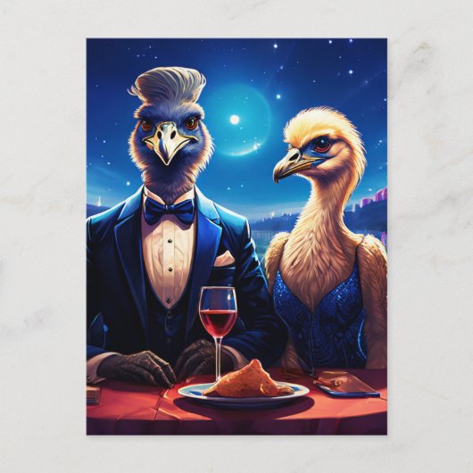 Hübscher Strauß Postkarte (Vorderseite)