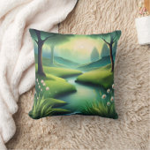 Hübscher Stream-Kissen Kissen (Decke)