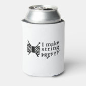 Hübscher String/Garn Dosenkühler (Kanne Rückseite)