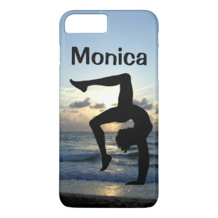 HÜBSCHER SUNRISE PERSONALISIERTER GYMNASTIKFALL iPhone 8 PLUS/7 PLUS HÜLLE