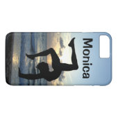HÜBSCHER SUNRISE PERSONALISIERTER GYMNASTIKFALL Case-Mate iPhone HÜLLE (Rückseite (Horizontal))
