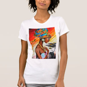 Hübscher T - Shirt der Afrikanischen Prinzessin