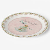 Hübscher Tee-Cup Party Kinderdusche Party Dekorati Pappteller (Schrägansicht)