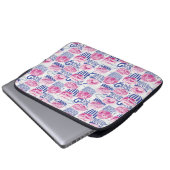 Hübscher Tee Laptopschutzhülle (Vorne Knopf)