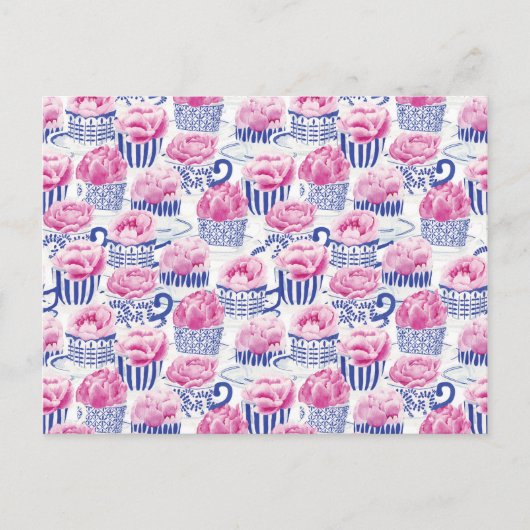 Hübscher Tee Postkarte (Vorderseite)