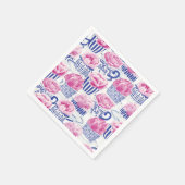 Hübscher Tee Serviette (Ecke)