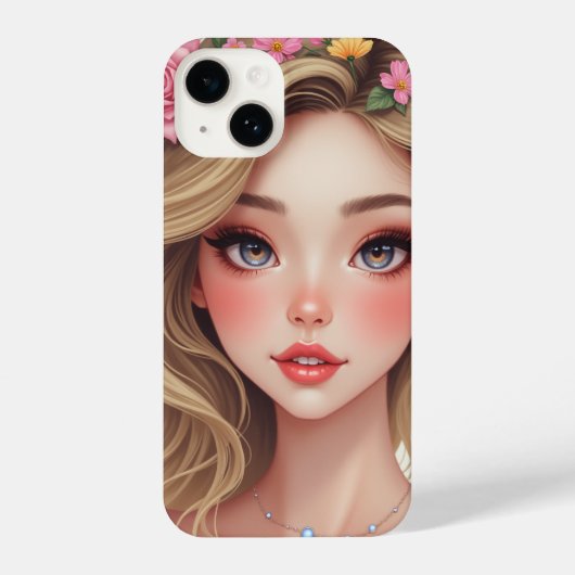 hübscher Telefonkasten iPhone Hülle (Rückseite)