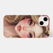 hübscher Telefonkasten iPhone Hülle (Rückseite (Horizontal))