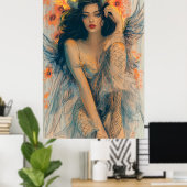 Hübscher Teufel 10034 Poster (Heimbüro)