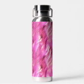 Hübscher Traum Rosa Liebe Gold Glitzer Sparkone Trinkflasche (Rückseite)