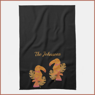 Hübscher TropenToukan Geschirrtuch