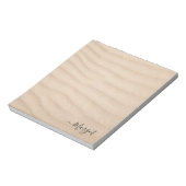 Hübscher und einfacher Strand Notizblock (Rotiert)