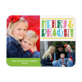 Hübscher und heller Niedlich Moderner Familienurla Magnet (Horizontal)