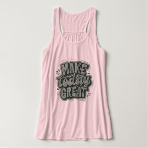 Hübscher und niedlicher cooler motivierend Text Ro Tank Top