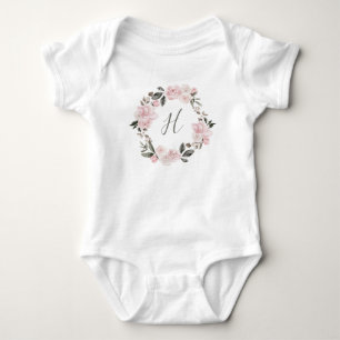 Hübscher und Niedlicher rosa Wasserfarbenkrebs Baby Strampler