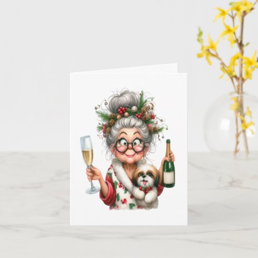 Hübscher Urlaub Karte (Gelbe Blume)