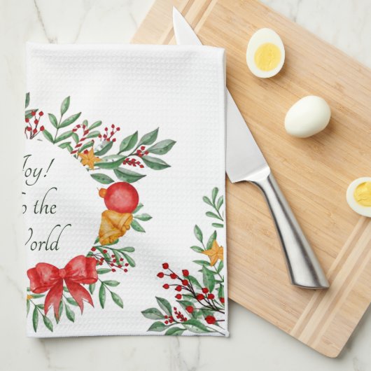 Hübscher Urlaubsrahmen Geschirrtuch (Viertel Falte)