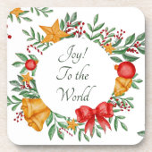 Hübscher Urlaubsrahmen Getränkeuntersetzer (Vorderseite)