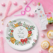 Hübscher Urlaubsrahmen Pappteller (Party)