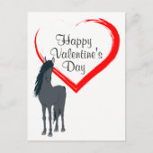 Hübscher Valentinstag Feiertagspostkarte (Vorderseite)