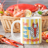 Hübscher Vater Hummer Krustentier Amalfi Gelber St Kaffeetasse