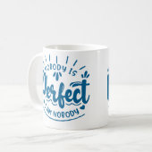 Hübscher Verhaltenskodex Kaffeetasse (Vorderseite Links)