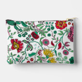 Hübscher Verzierter Blumengarten Personalisierte A Zubehörtasche (Rückseite)