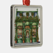 HÜBSCHER VERZIERTER URLAUB CHRISTMAS STOREFRONT ORNAMENT AUS METALL (Rechts)