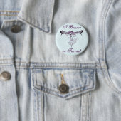 Hübscher Vintage-Feendecal Button (Beispiel)