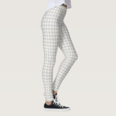Hübscher Vintager Bauernhof Gingham Pattern Leggings (Rechts)