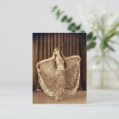 Hübscher Vintager Bly Dancer Postkarte (Stehend Vorderseite)
