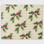 Hübscher Vintager Zweig Geschenkpapier (Flach)