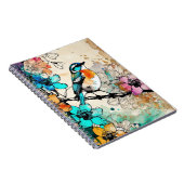 Hübscher Vogel | Notizbuch Journal Notizblock (Rechte Seite)