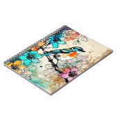 Hübscher Vogel | Notizbuch Journal Notizblock (Linke Seite)