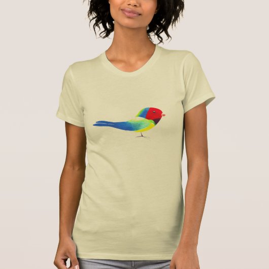 Hübscher Vogel-T - Shirt (Vorderseite)