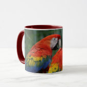 Hübscher Vogel Tasse (Vorderseite Links)