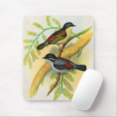 hübscher Vogeldruck Mousepad (Mit Mouse)